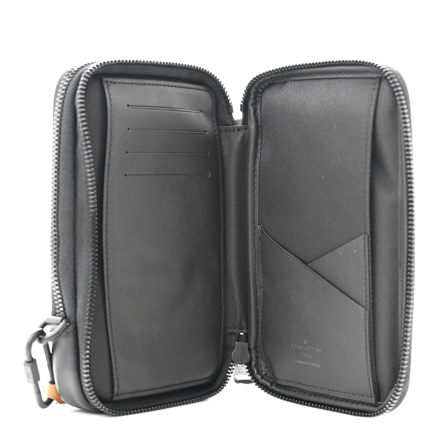 X NIGO Giant Damier Ebene Tortoise Double Phone Pouch