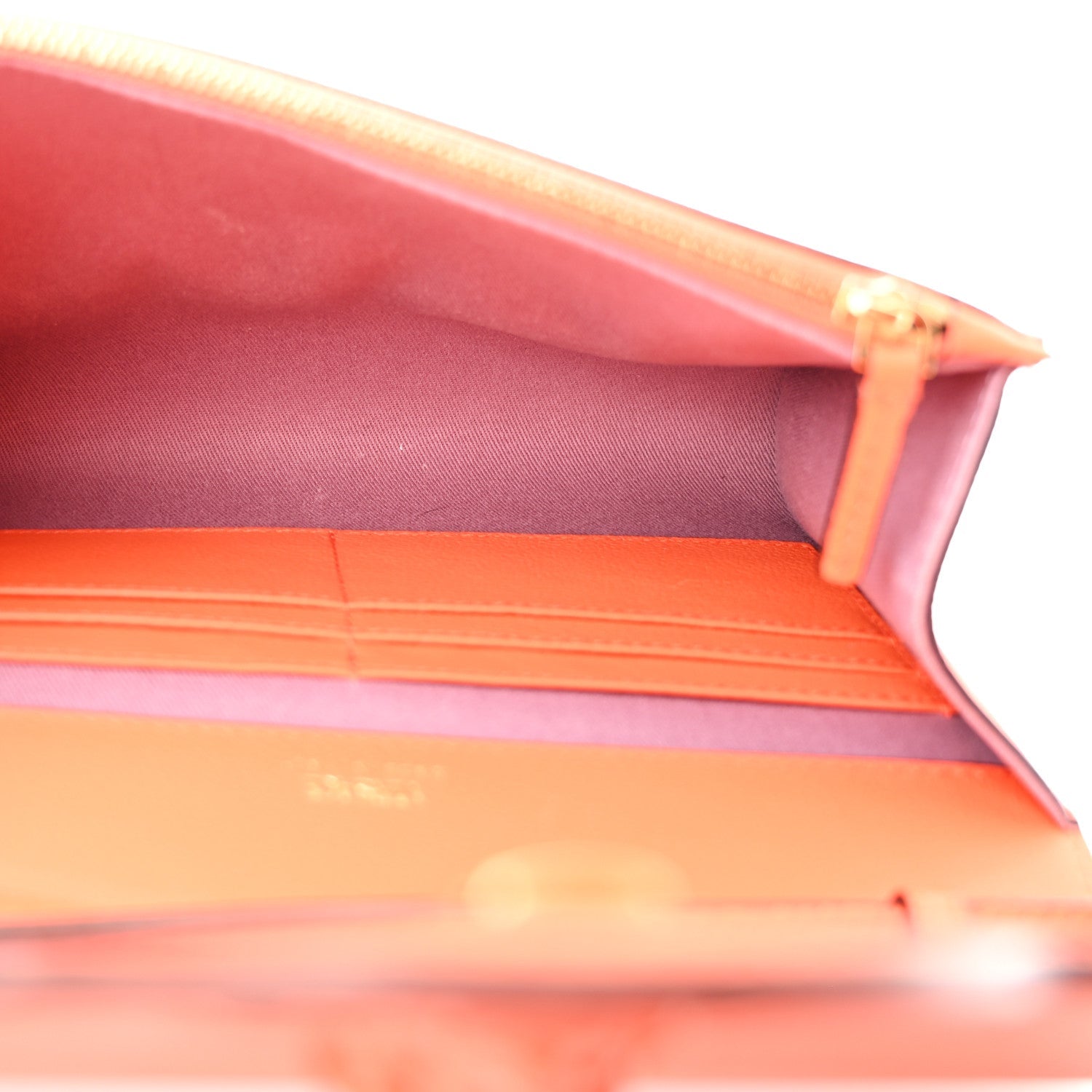 Grained Calfskin La Medusa Crossbody Bag Orange