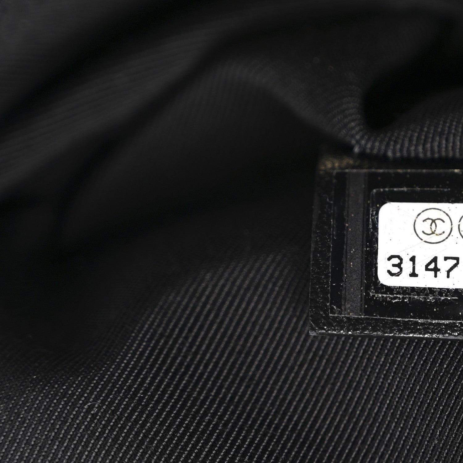 Lambskin Enamel Quilted Document Portfolio Holder Black