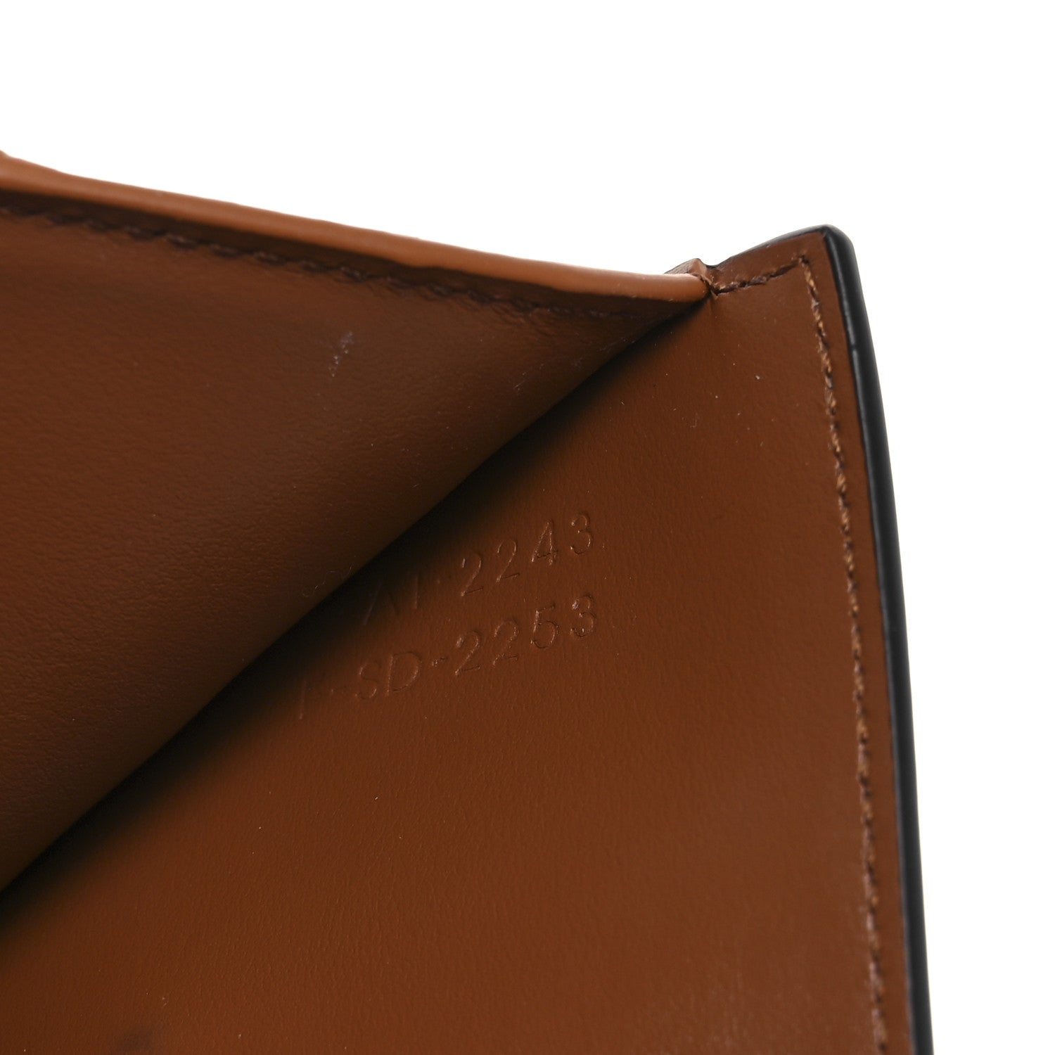 Shiny Smooth Lambskin Small Triomphe Wallet Tan