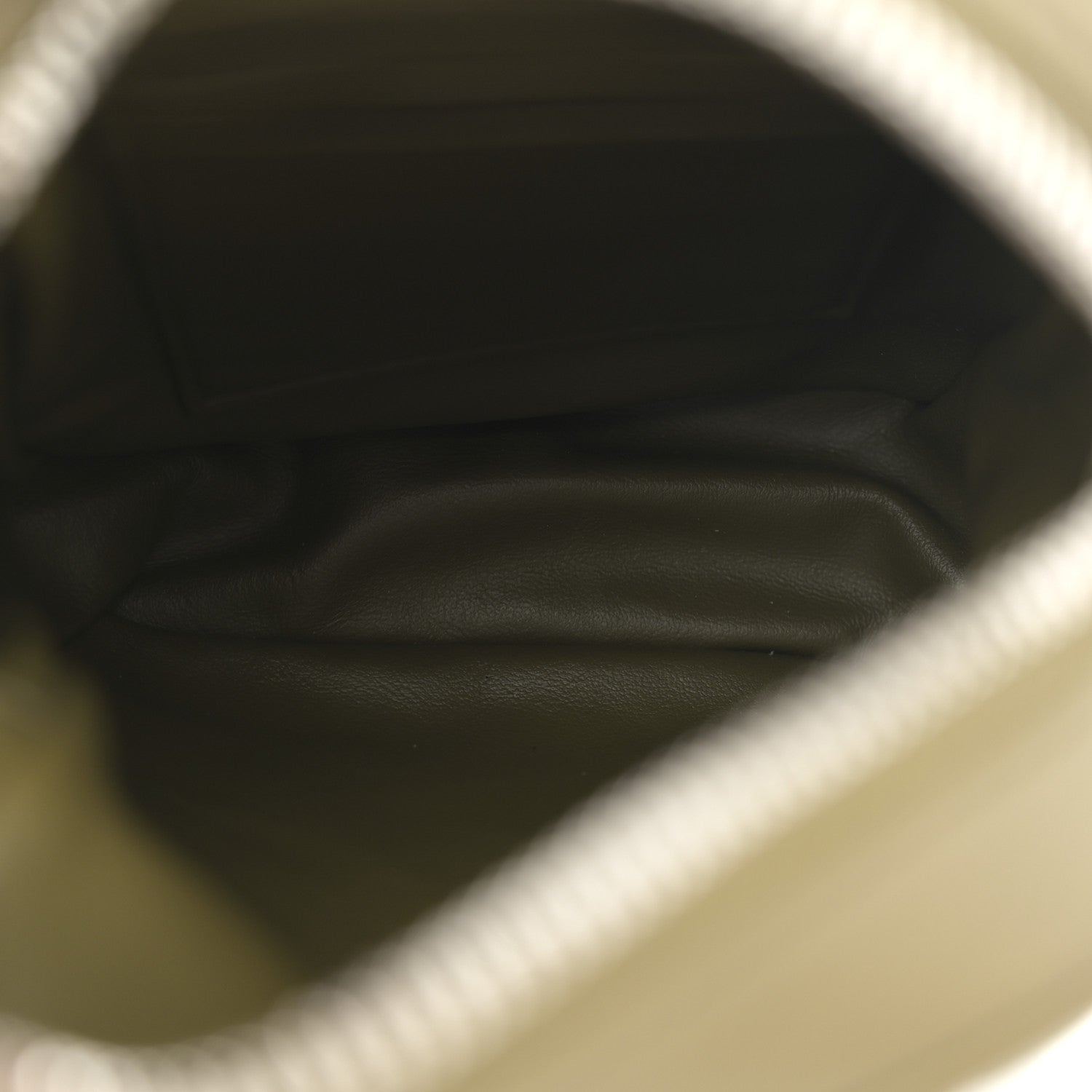 Calfskin Intrecciato Mini Cassette Phone Holder Crossbody Khaki