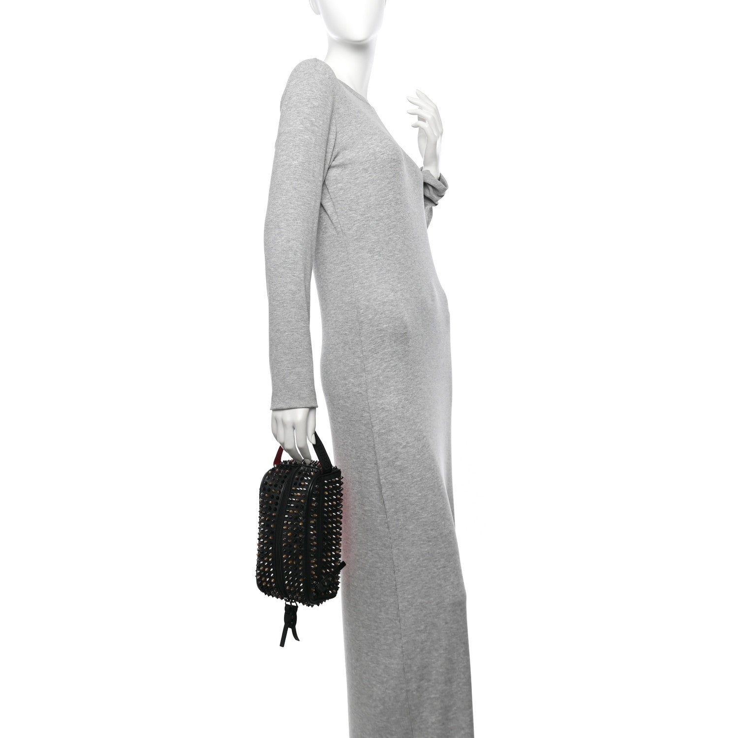 Calfskin Spikes Mens Blaster Toiletry Bag Black