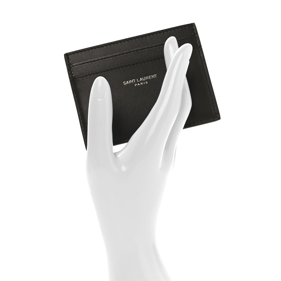 Calfskin Card Case Haunting Green