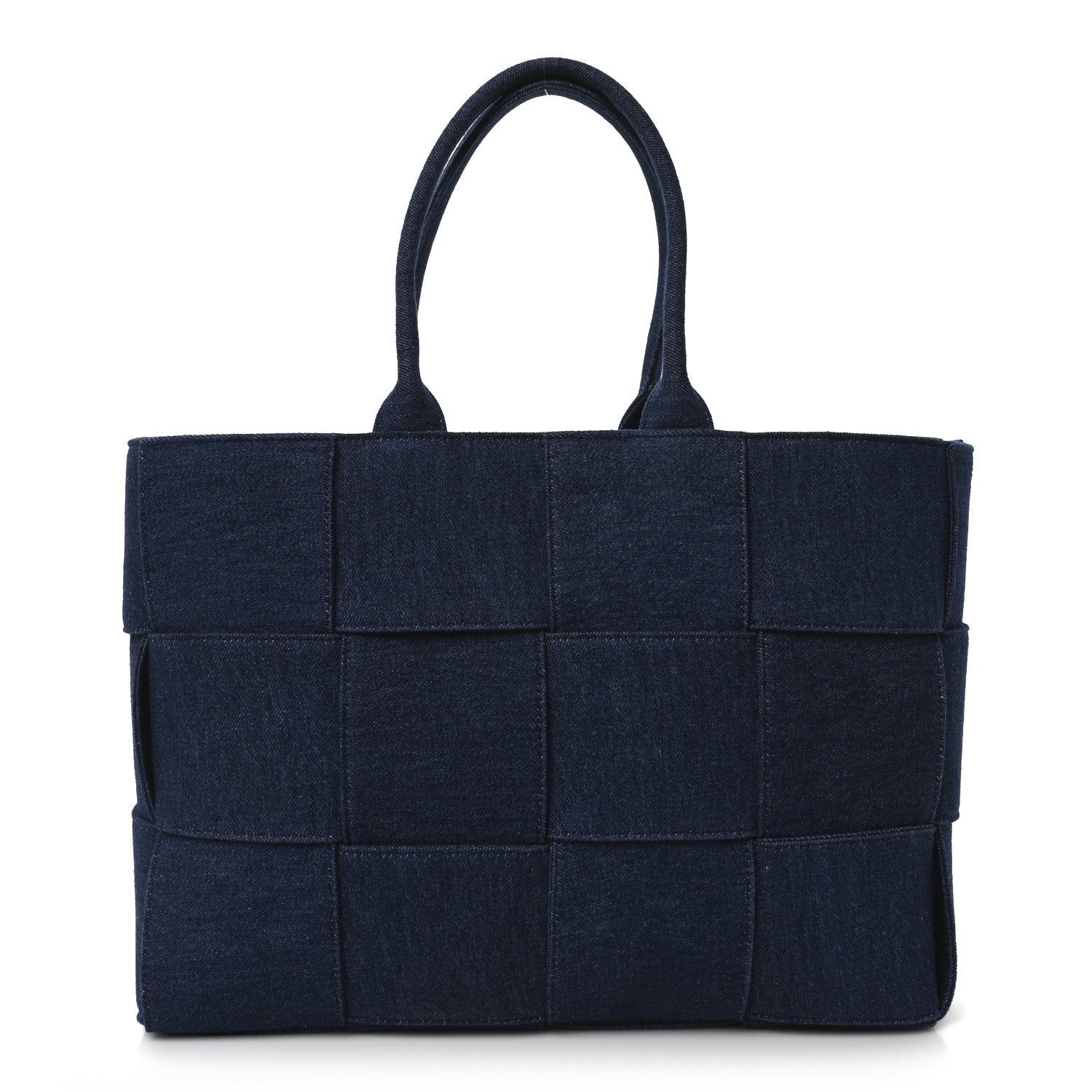 Denim Maxi Intrecciato Mens Arco Tote
