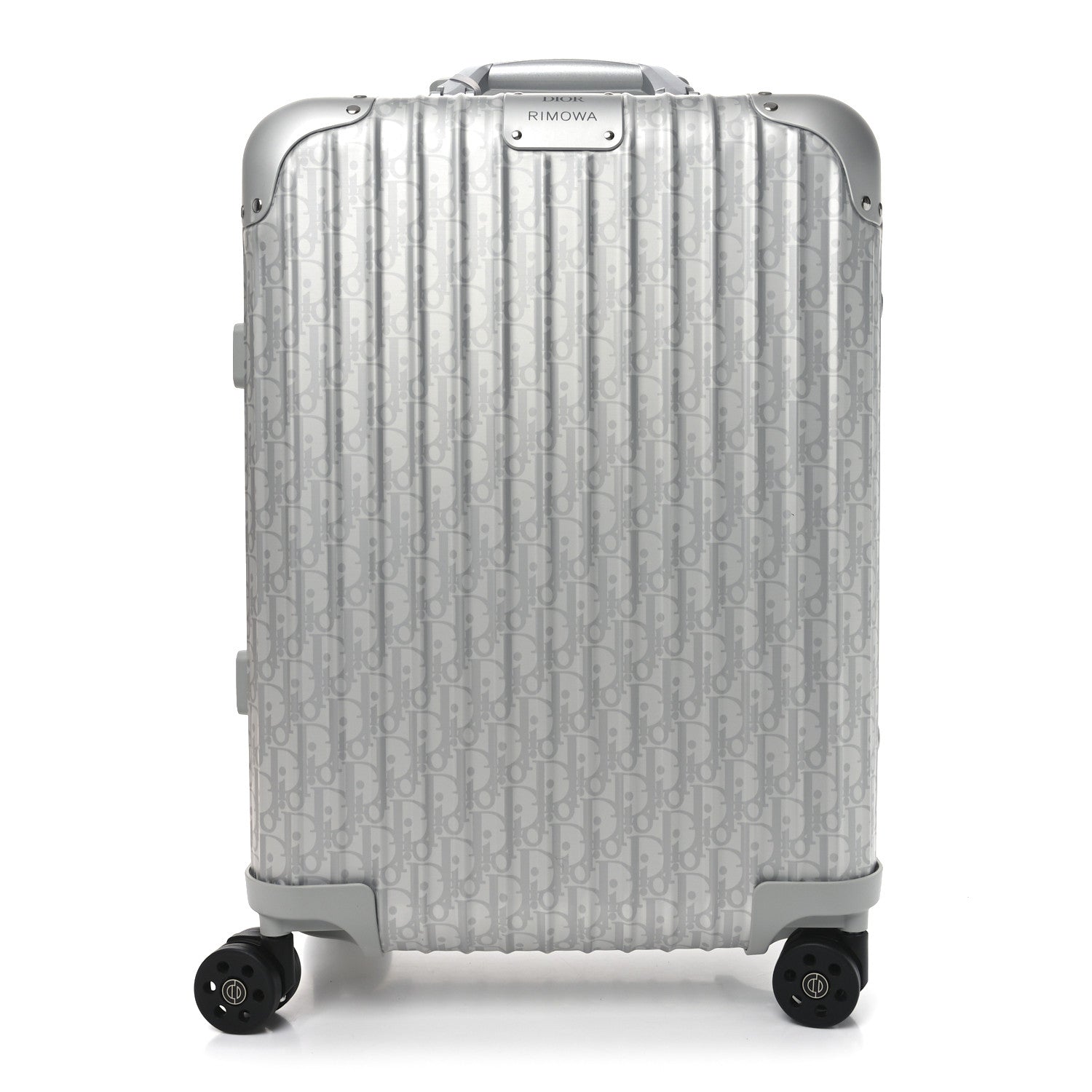X RIMOWA Aluminum Gradient Cabin Luggage Silver