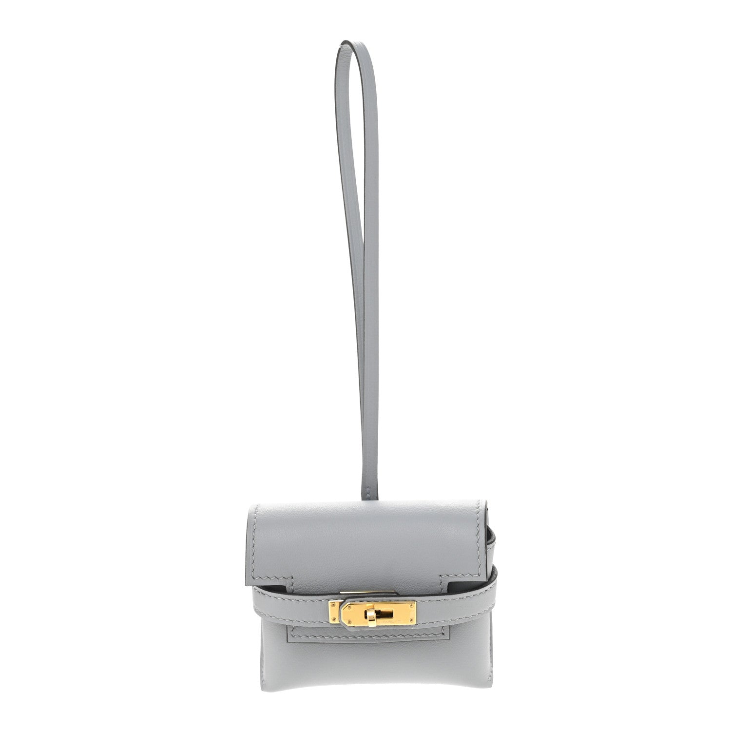 Swift Kelly Festival Bag Charm Gris Pantin