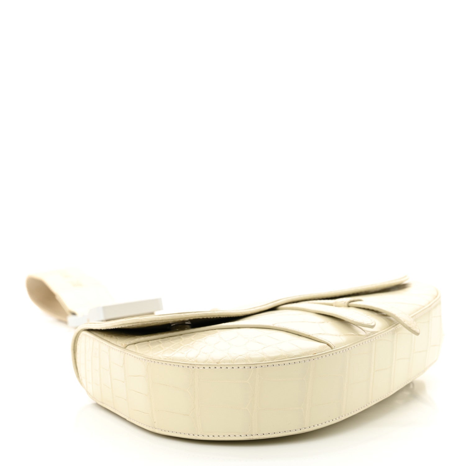 Crocodile Mens Saddle Bag