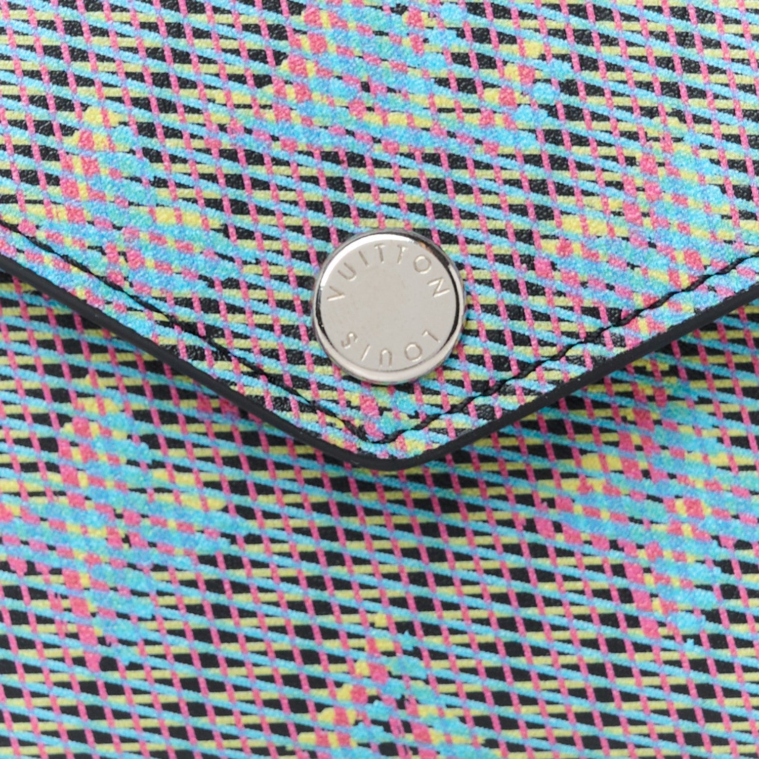 Monogram LV Pop Zoe Wallet Blue