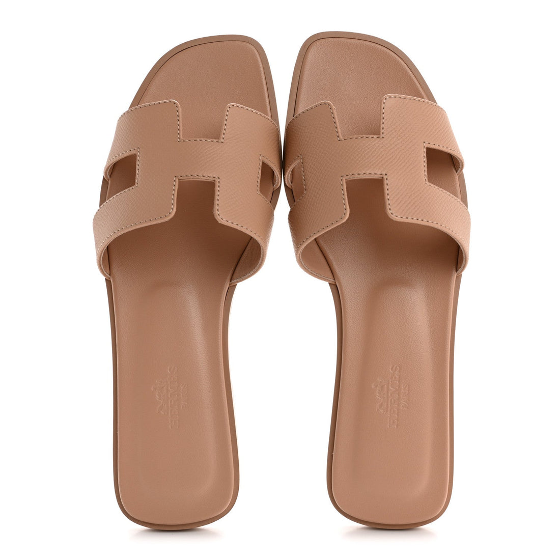 Epsom Oran Sandals 37.5 Beige Perlino