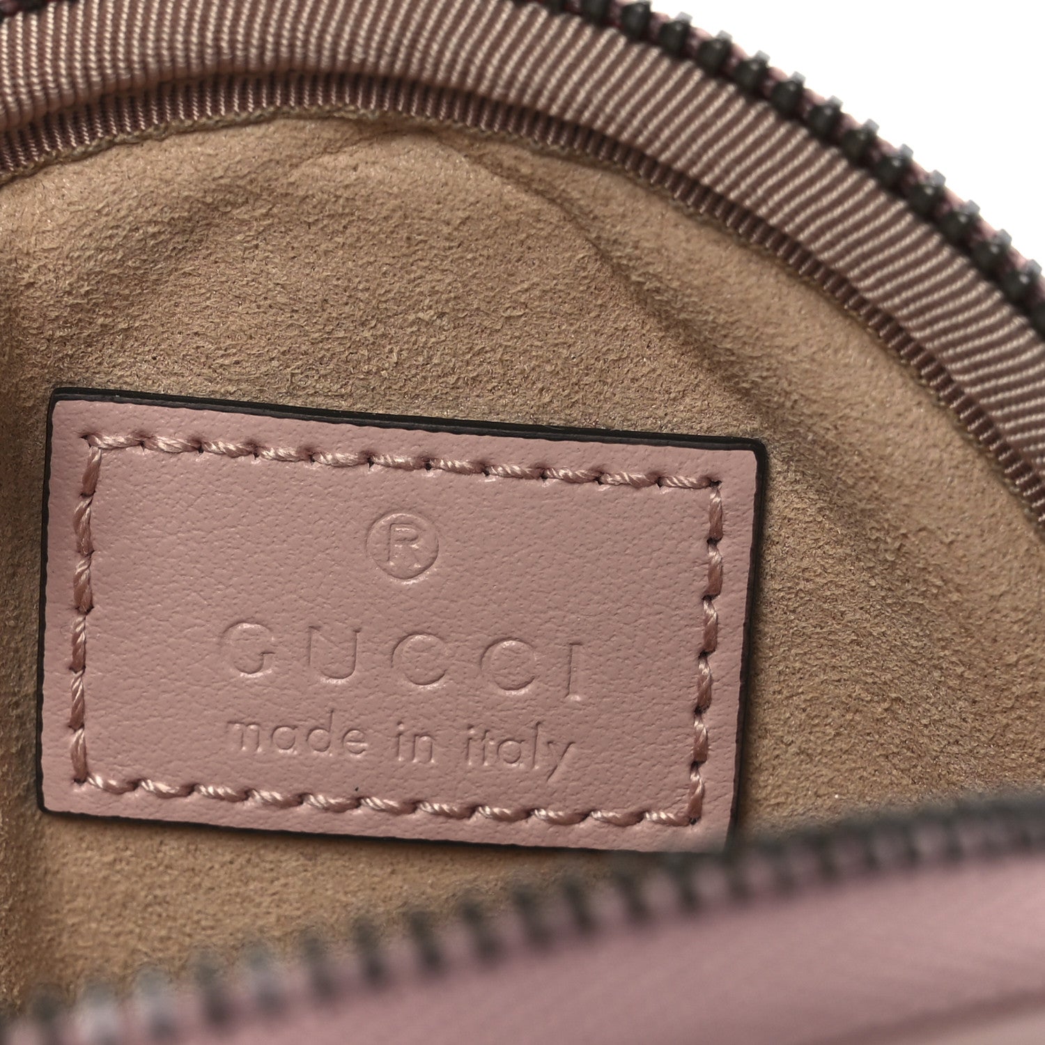 Calfskin Matelasse GG Marmont Mini Bag Coin Purse Mystic White Perfect Pink