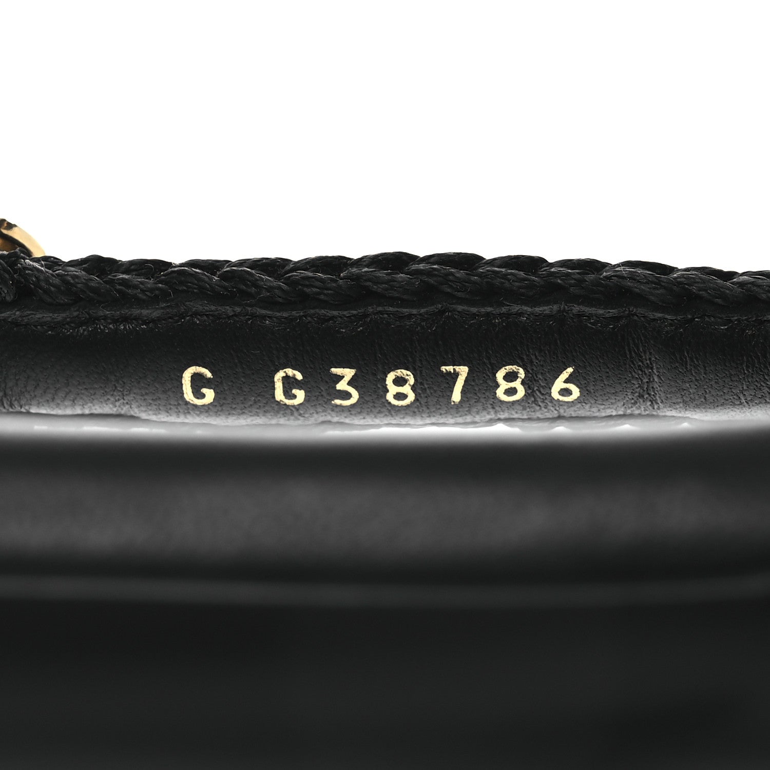 Lambskin CC Chain Braided Sandals 37 Black