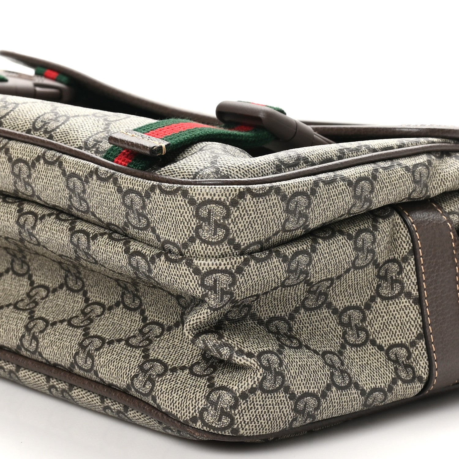 GG Supreme Small Messenger Bag Beige Ebony