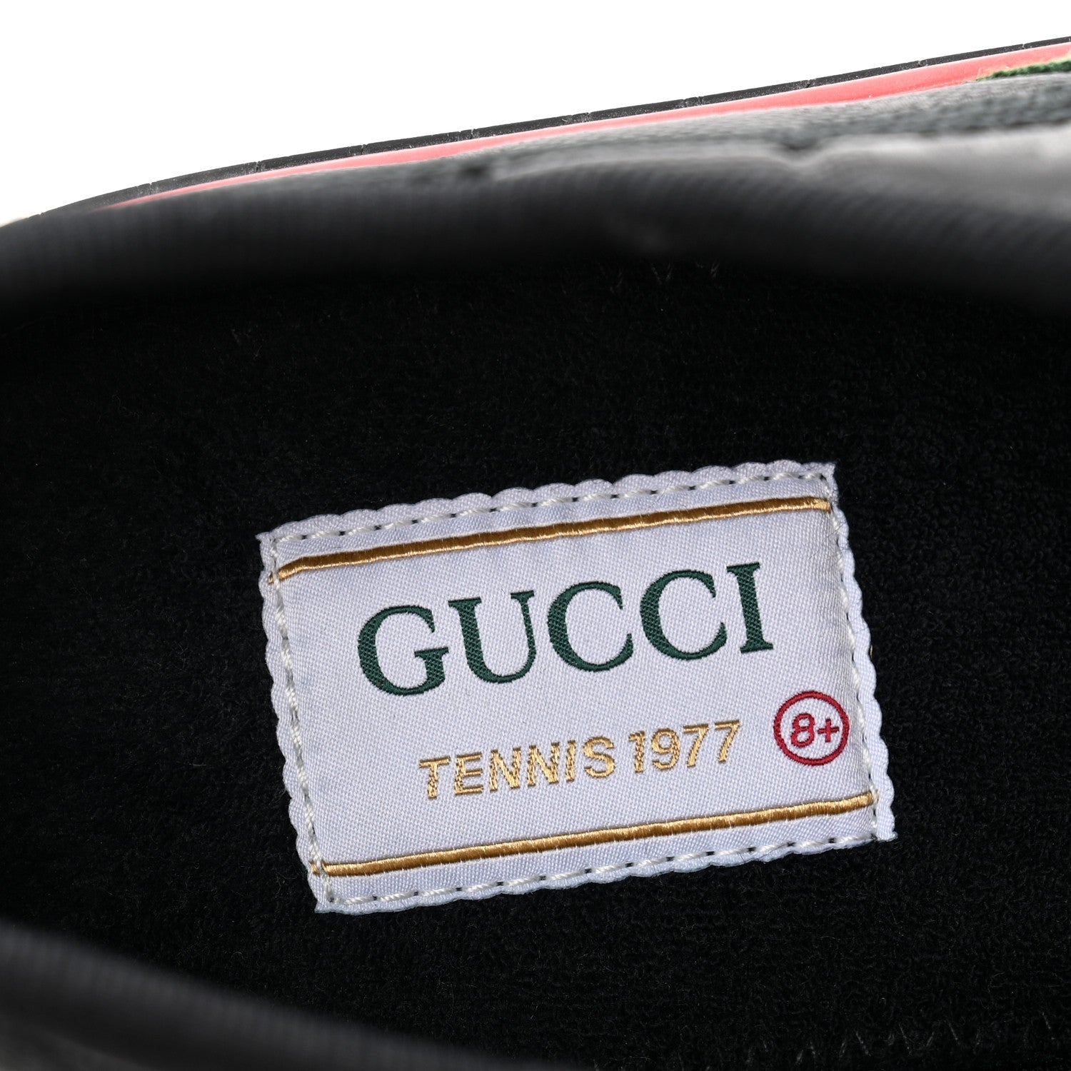 Econyl Nylon Web Monogram Off The Grid Mens 1977 Tennis Sneakers 8.5 Black