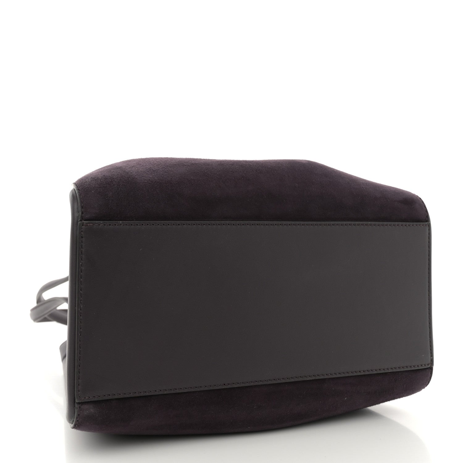 Vitello Vernice Camoscio Medium Fendi Origami Plum