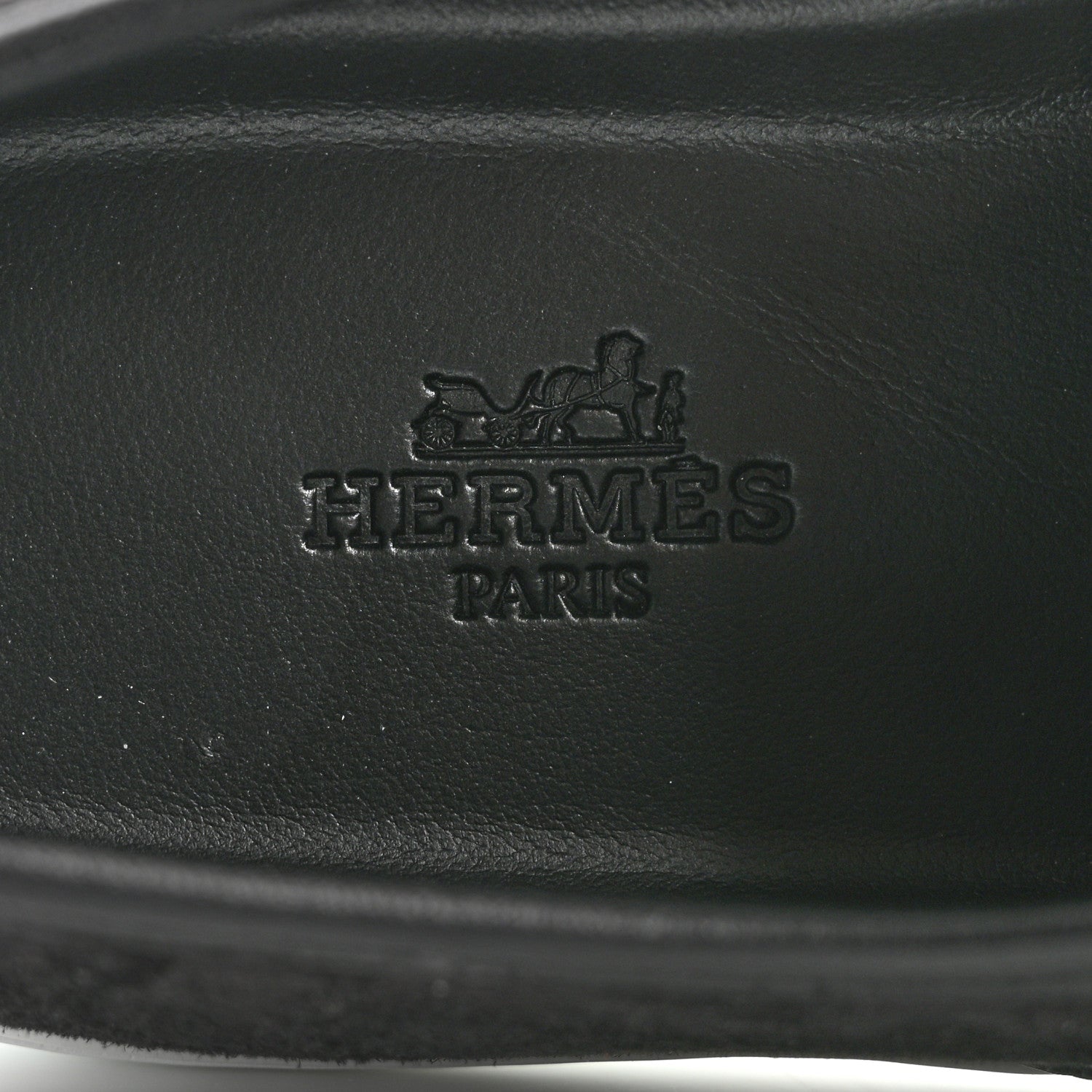 Suede Goatskin Nappa Jour Loafers 35 Black