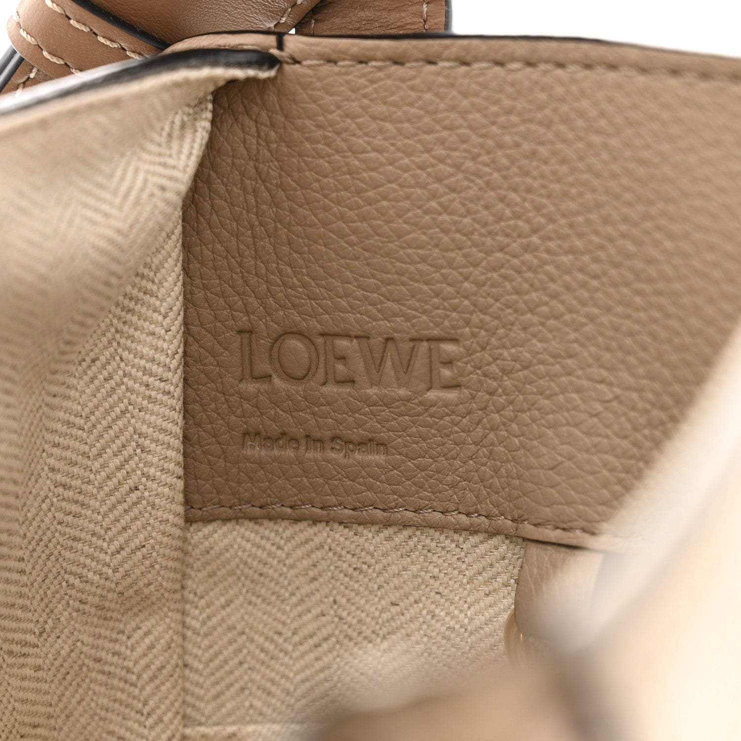 Soft Grained Calfskin Compact Hammock Shoulder Bag Sand