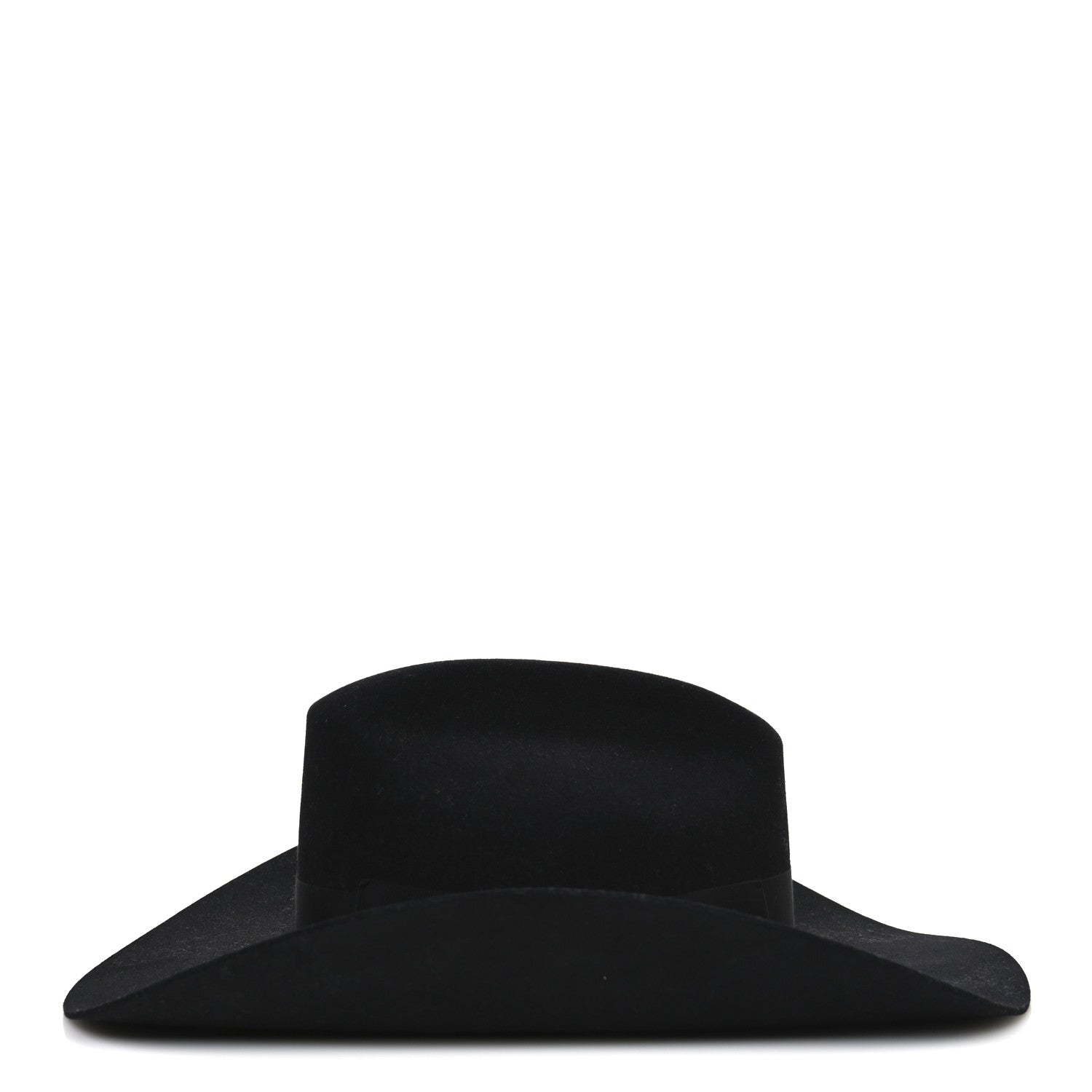 Felt Dallas Wide Brim Hat S Black