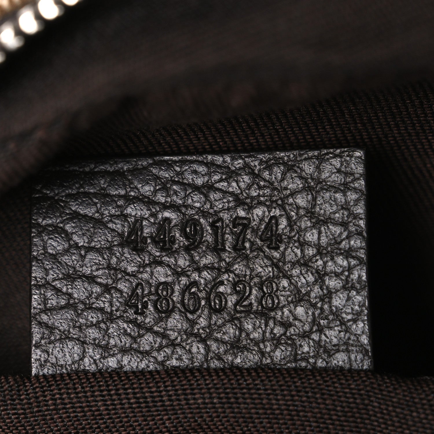 Monogram Belt Bag Dark Brown