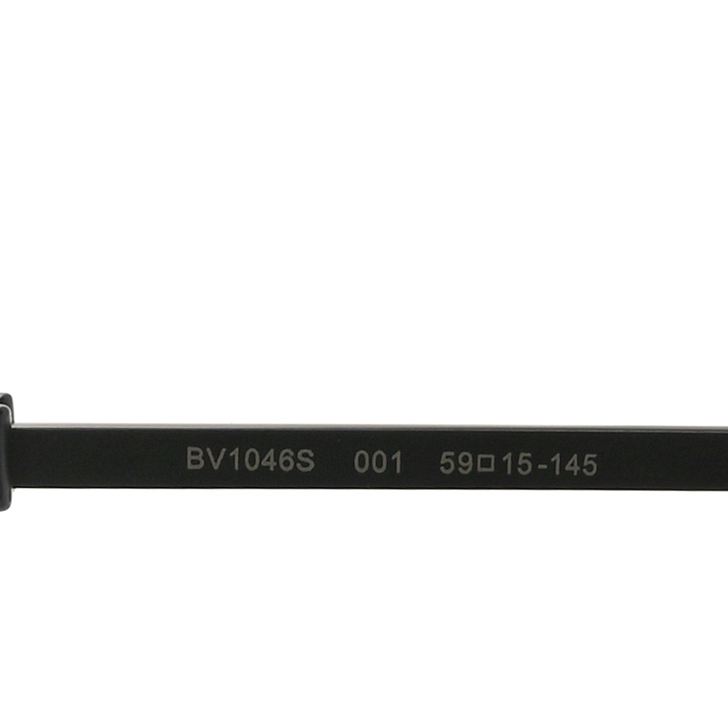 Metal Aviator BV1046S Sunglasses Black