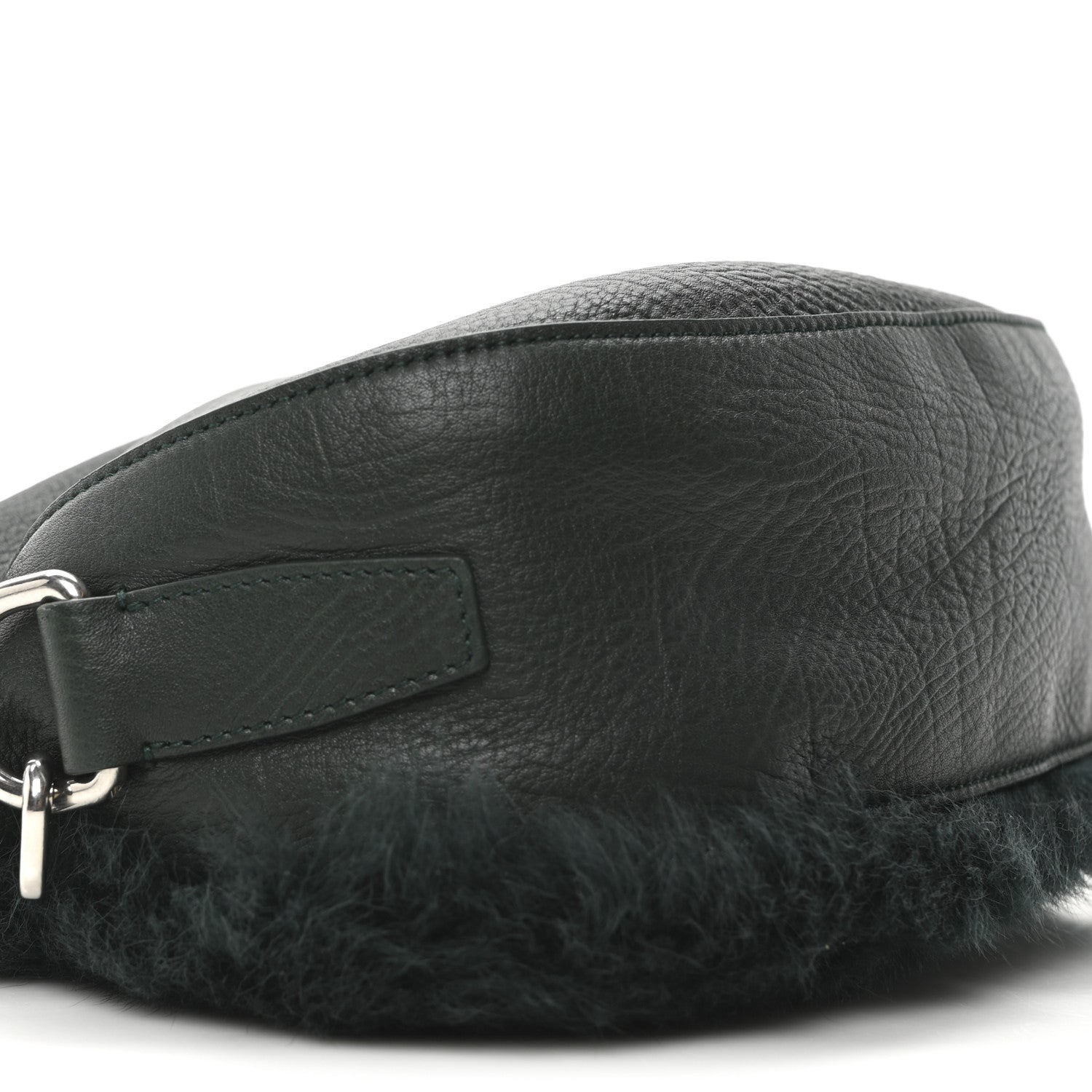 Shearling Small Knight Crossbody Bag Vine