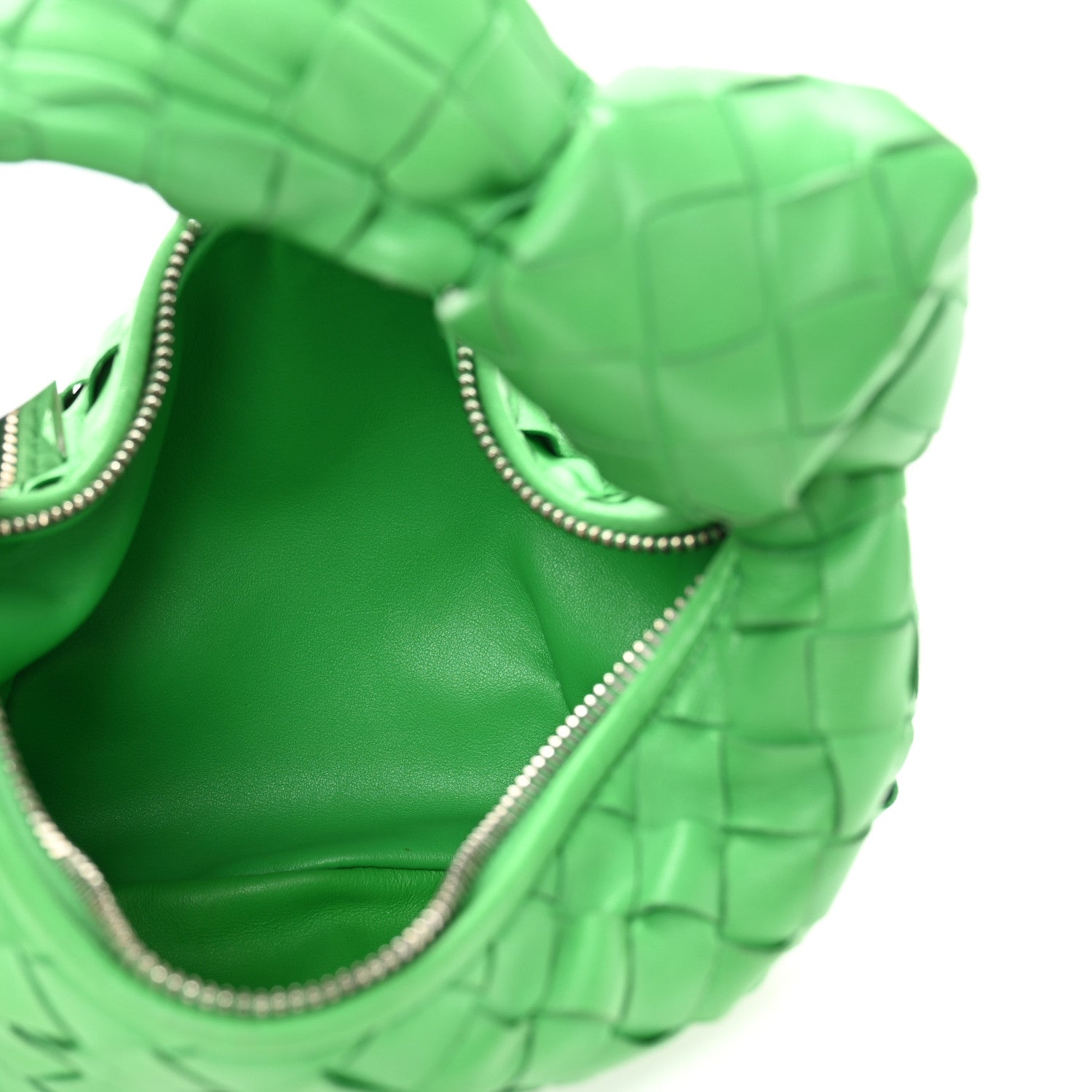 Nappa Intrecciato Mini Jodie Parakeet