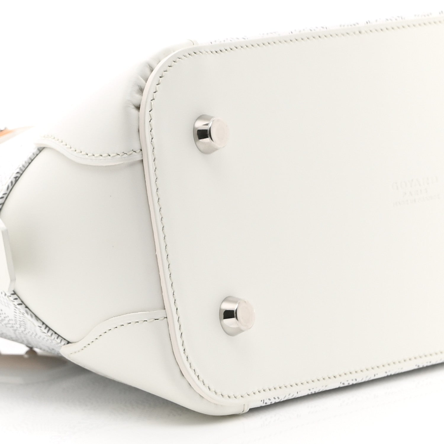 Goyardine Mini Vendome White