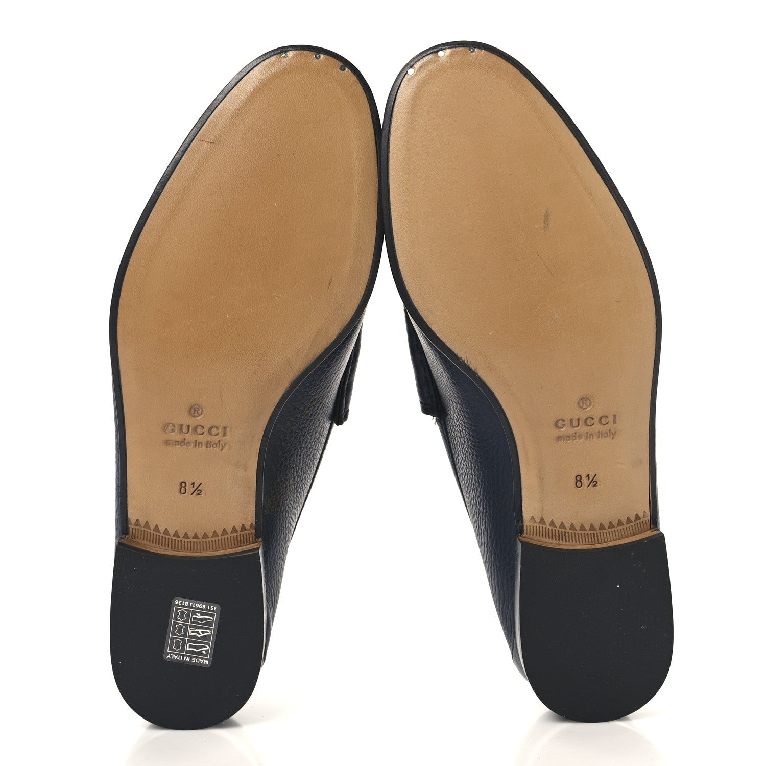 Road Calfskin Mens Horsebit Loafers 8.5 Blue