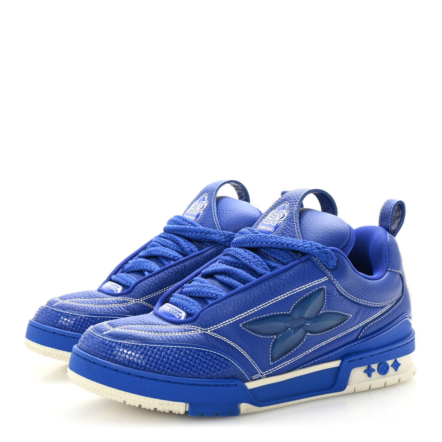 Mens LV Skate Sneakers 7.5 Blue