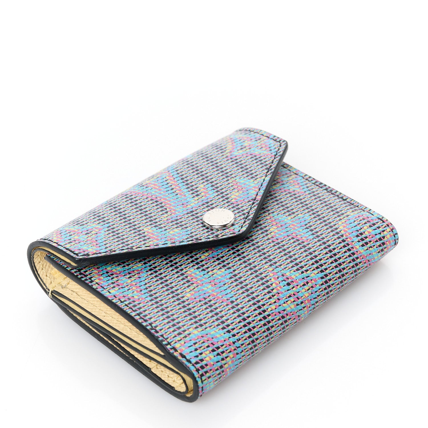 Monogram LV Pop Zoe Wallet Blue