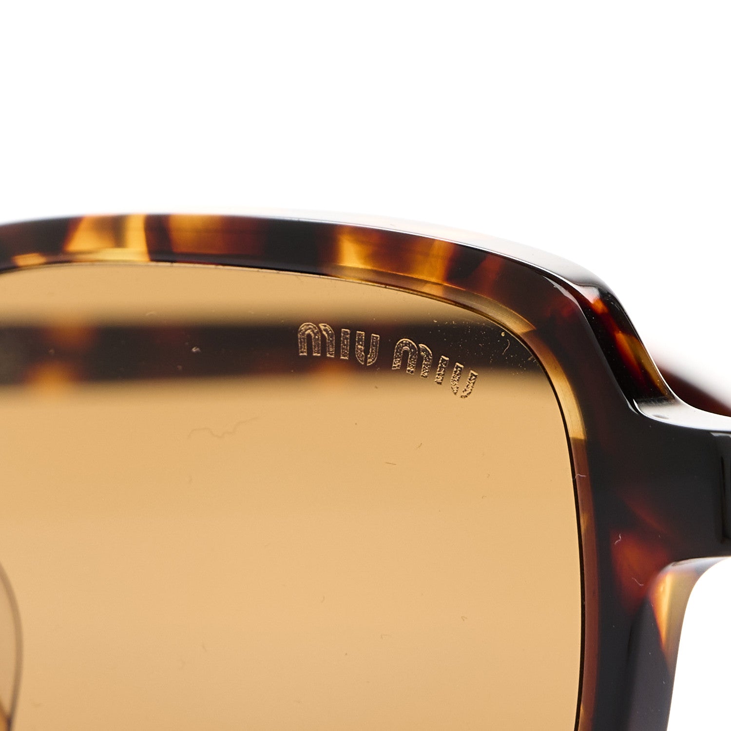 Acetate Rectangle Regard Sunglasses SMU11Z Camel Beige