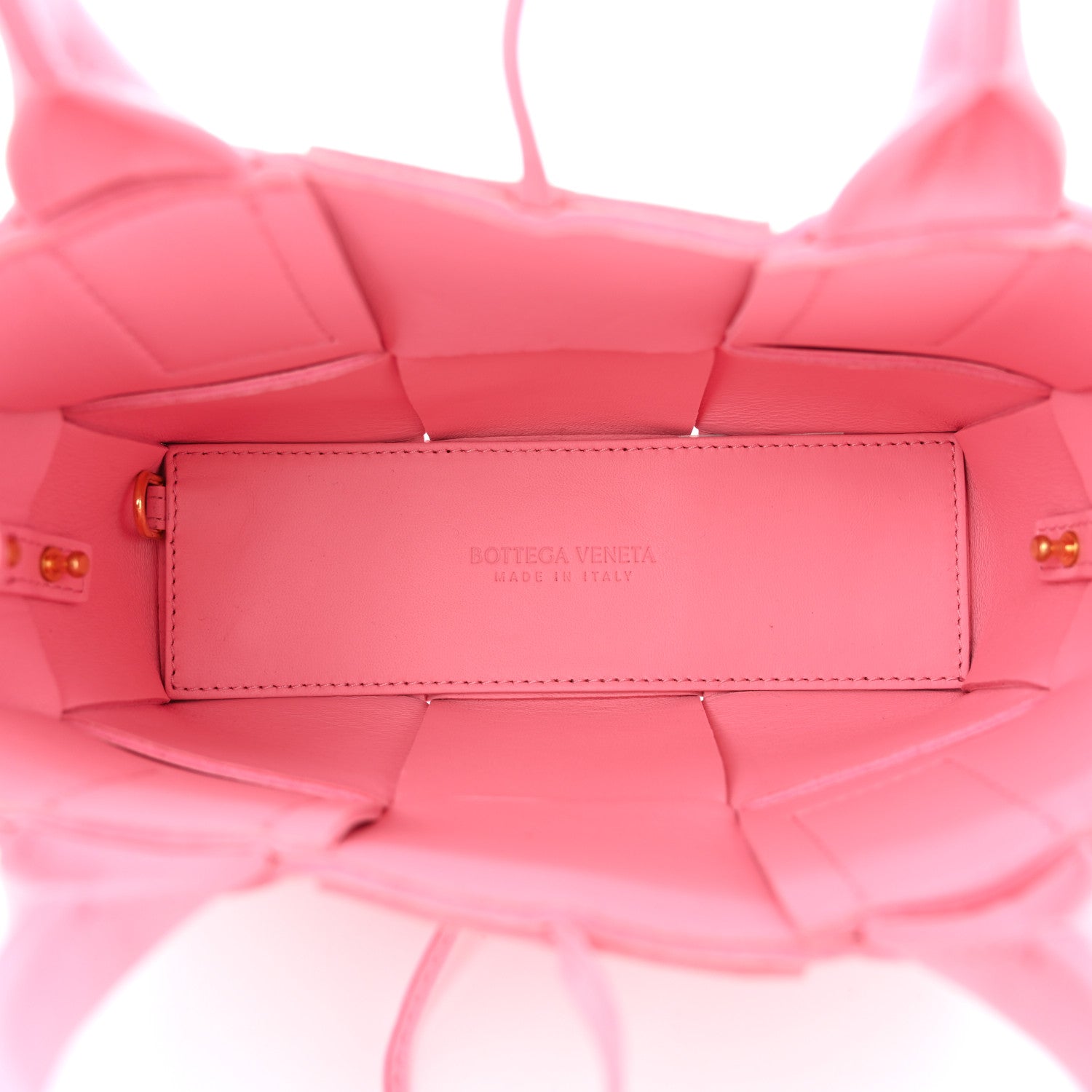 Lambskin Maxi Intreccio Candy Arco Tote Ribbon