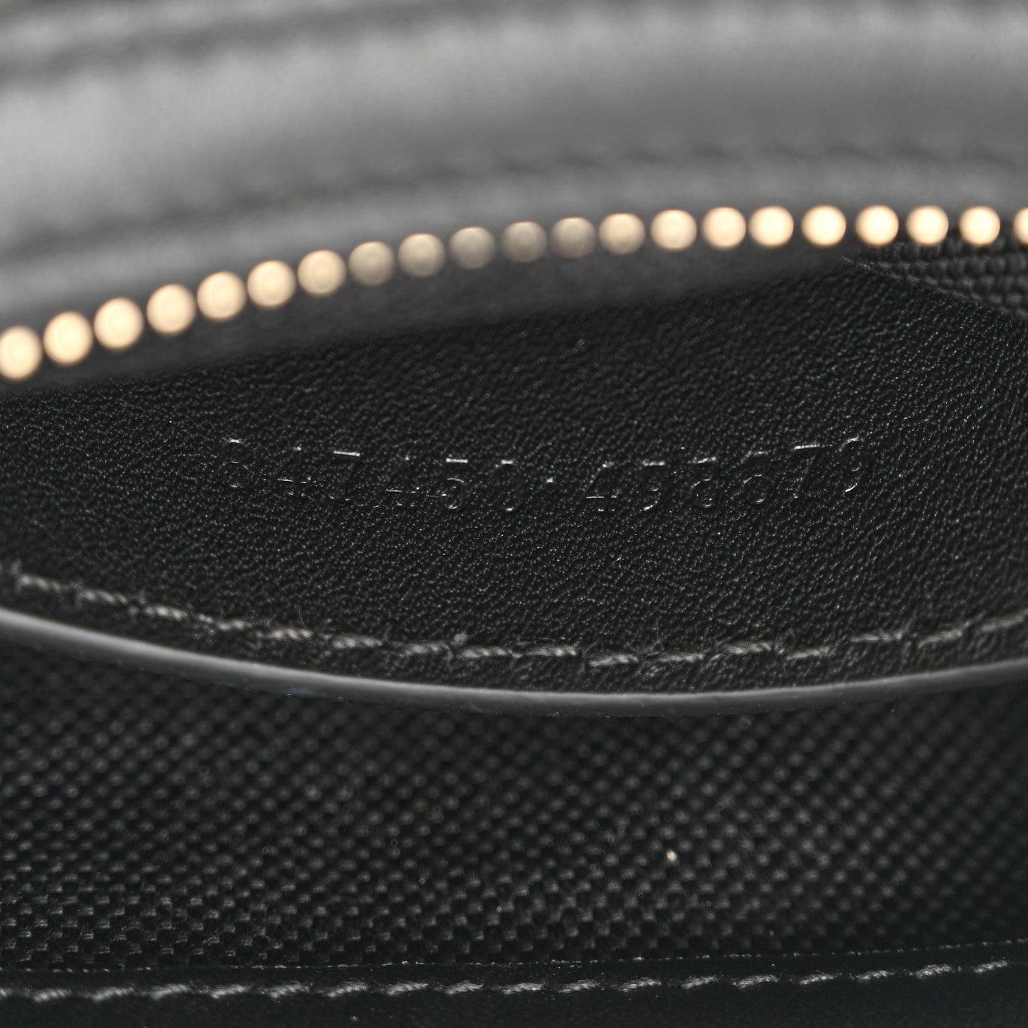 Calfskin GG Emblem Embossed Small Shoulder Bag Black