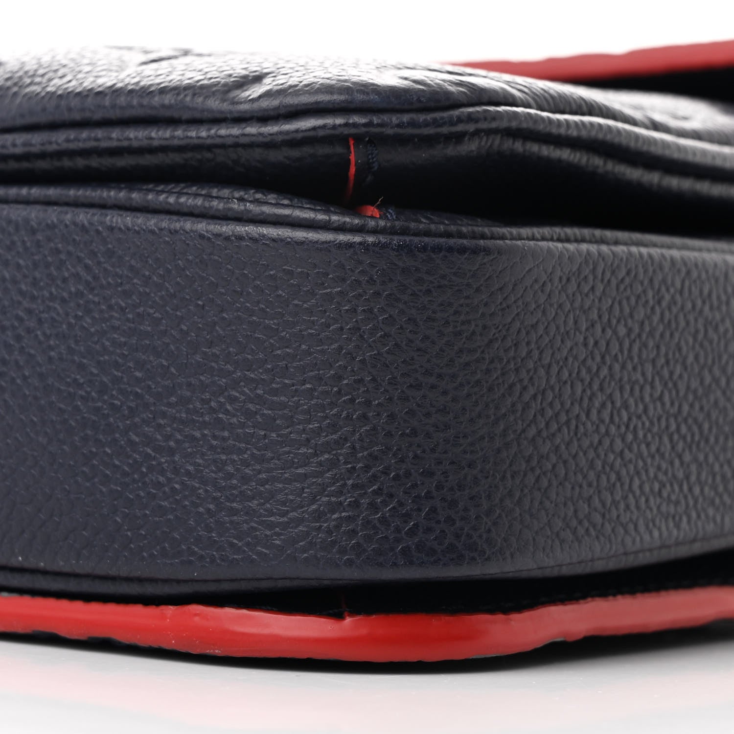 Empreinte Pochette Metis Marine Rouge