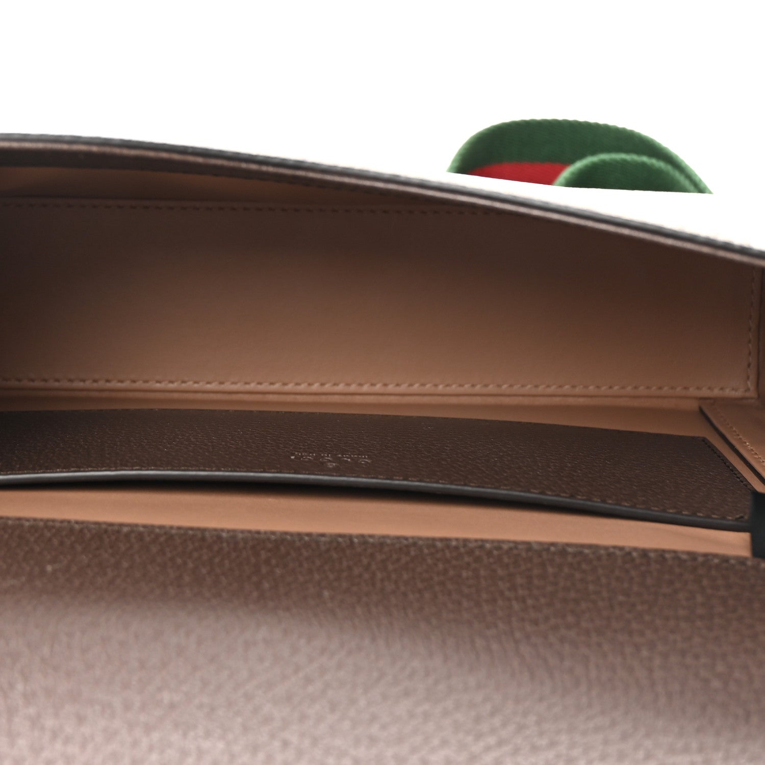 GG Supreme Monogram Web Medium Dionysus Messenger Brown