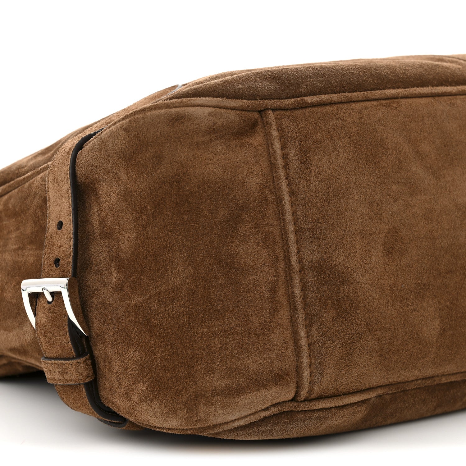 Scamosciato Suede Shoulder Bag Cacao