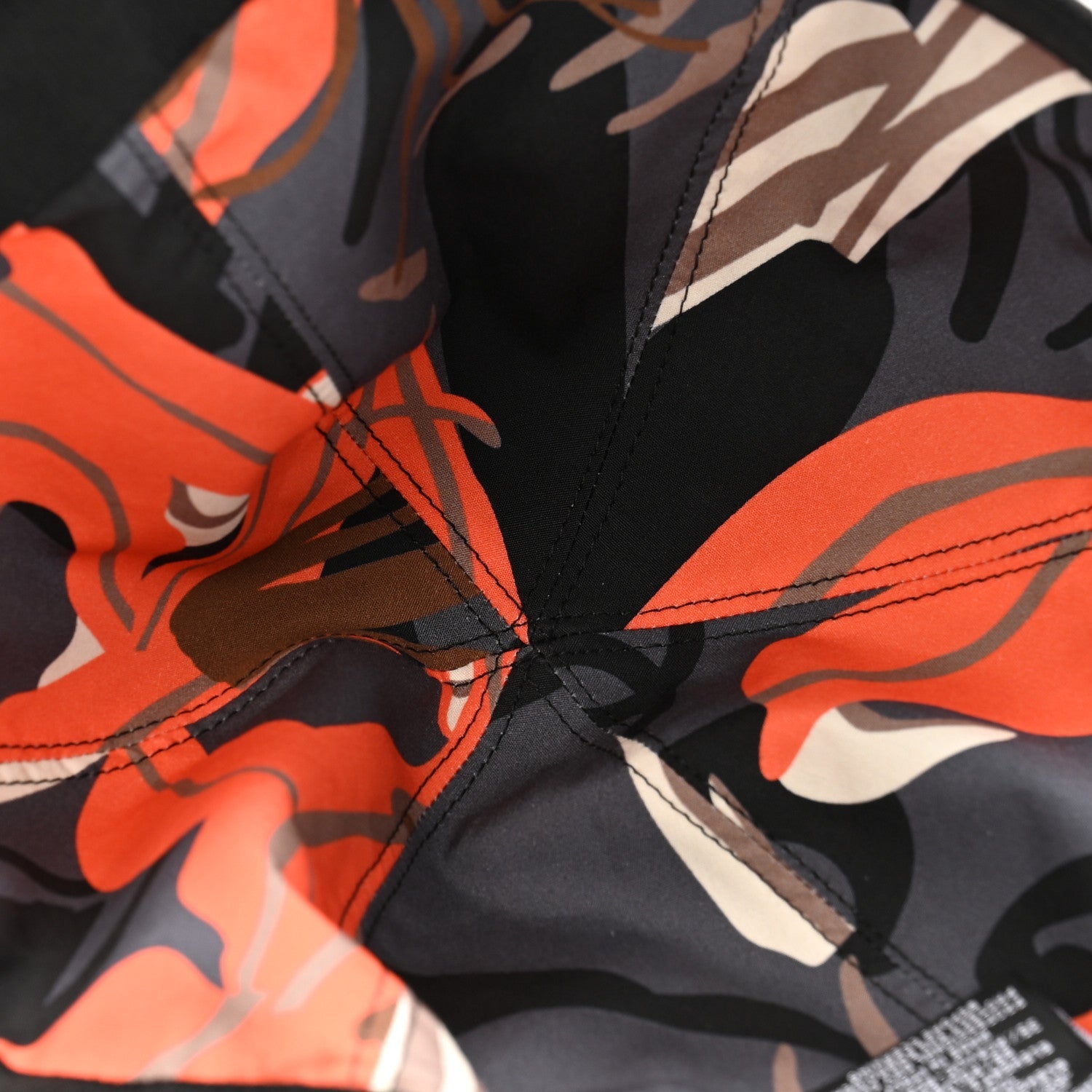 Cotton CC Cap Hat Black Coral