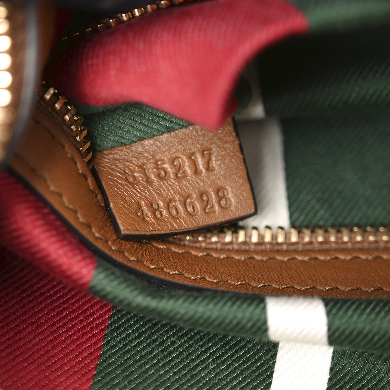 GG Supreme Monogram Emblem Medium Shoulder Bag Beige Ebony Sundial