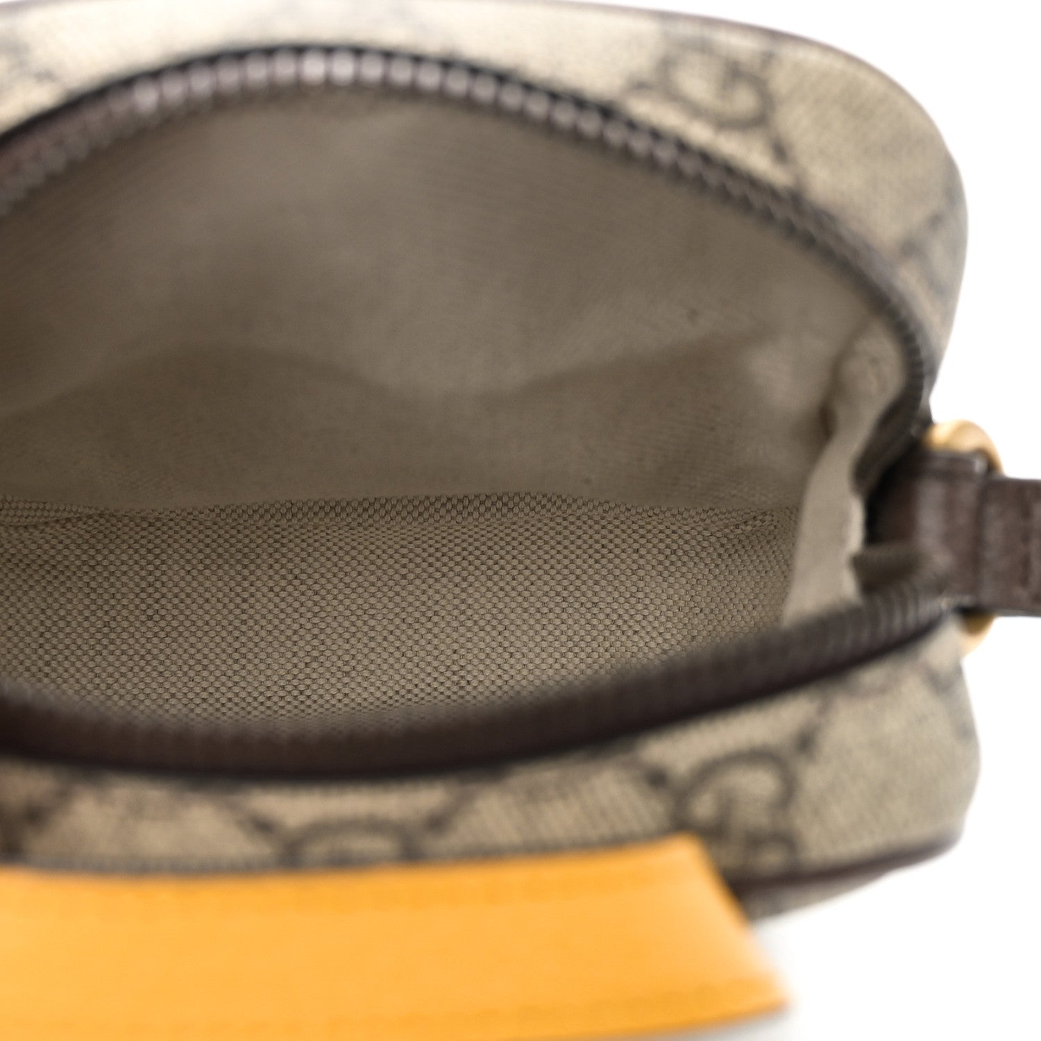 GG Supreme Monogram Mini Neo Vintage Double Zip Messenger Bag Beige New Acero Crop