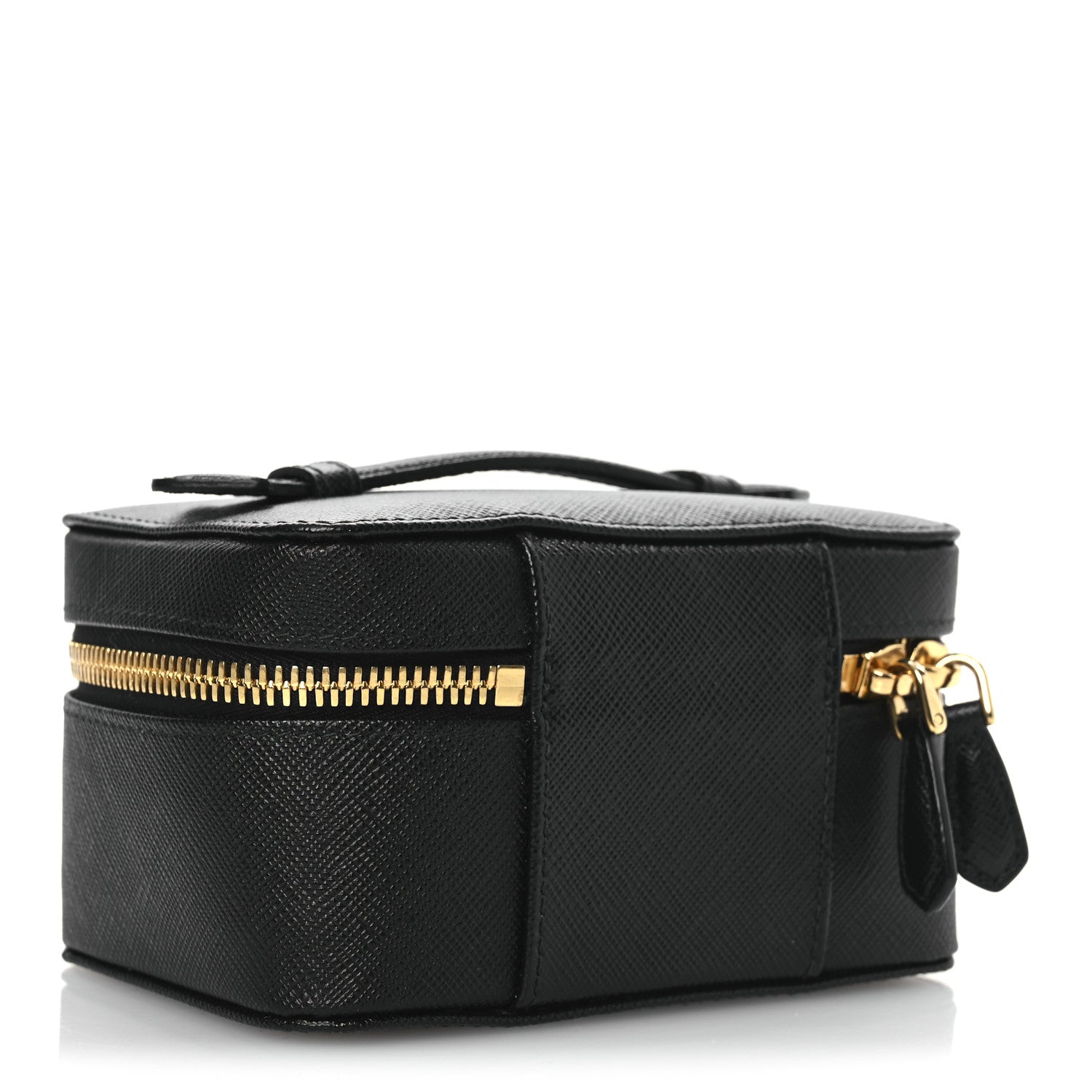 Saffiano Jewelry Case Black