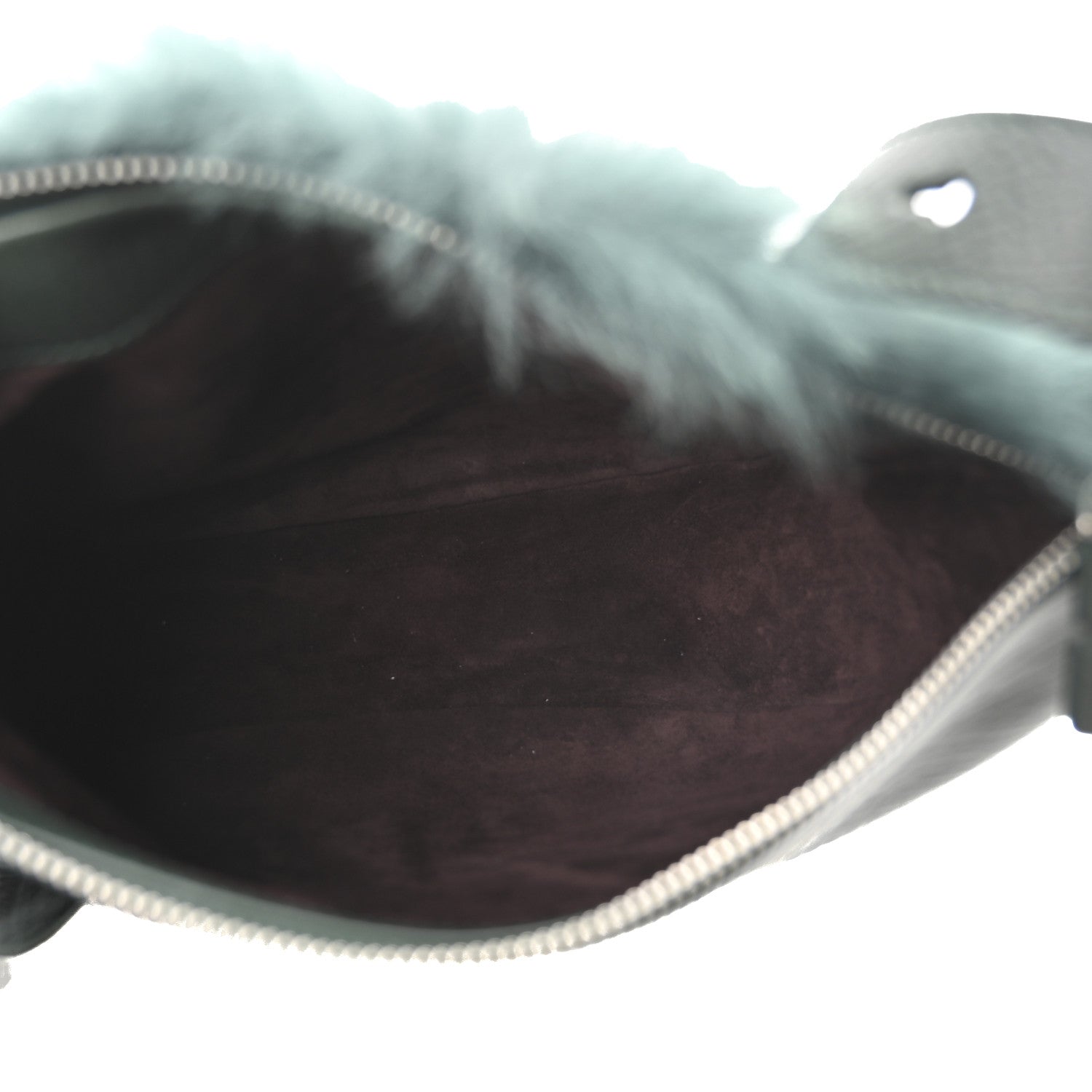 Shearling Small Knight Crossbody Bag Vine