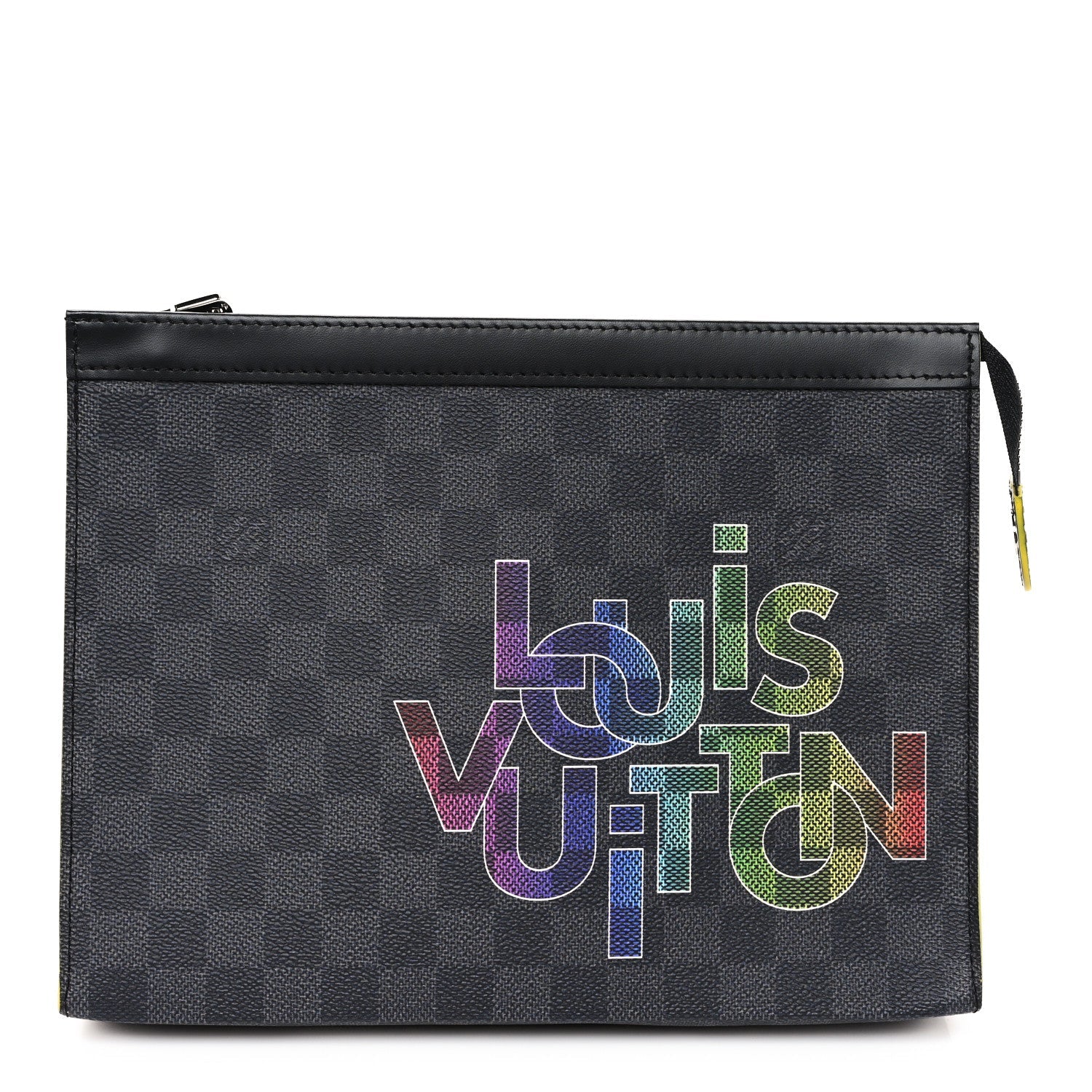 Damier Graphite Pochette Voyage MM  Yellow