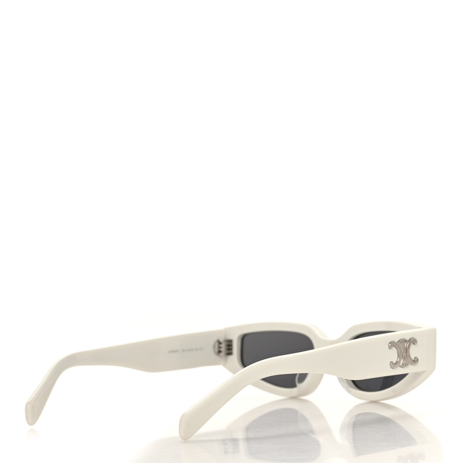 Acetate Sunglasses CL40269U White