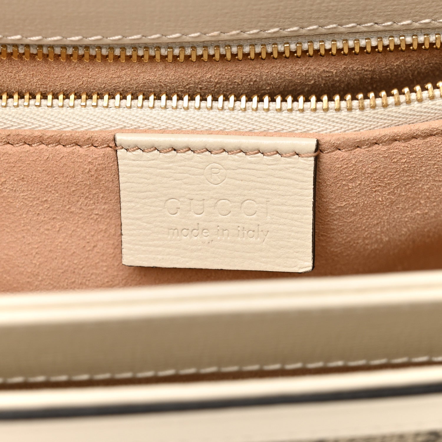 GG Supreme Monogram Horsebit 1955 Shoulder Bag Beige Mystic White