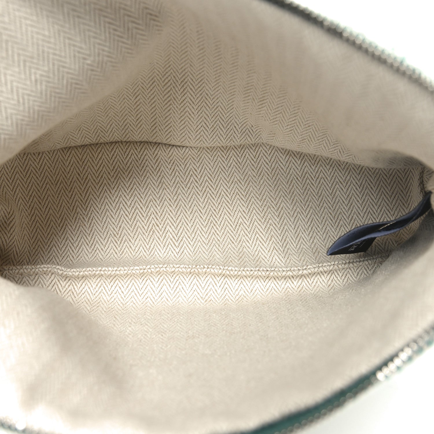 Cotton Canvas Crazy H Mini Bolide Case Nuage Menthe