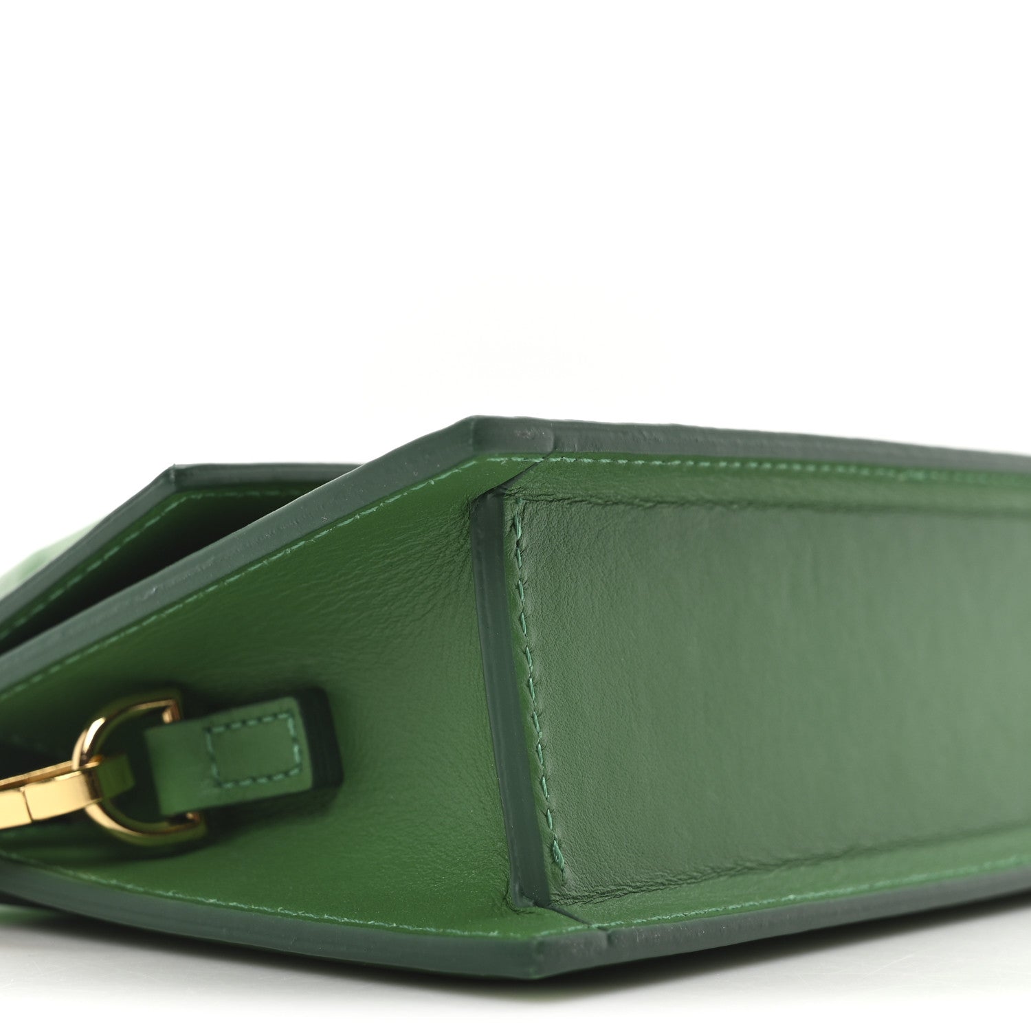 Smooth Calfskin Le Chiquito Long Green