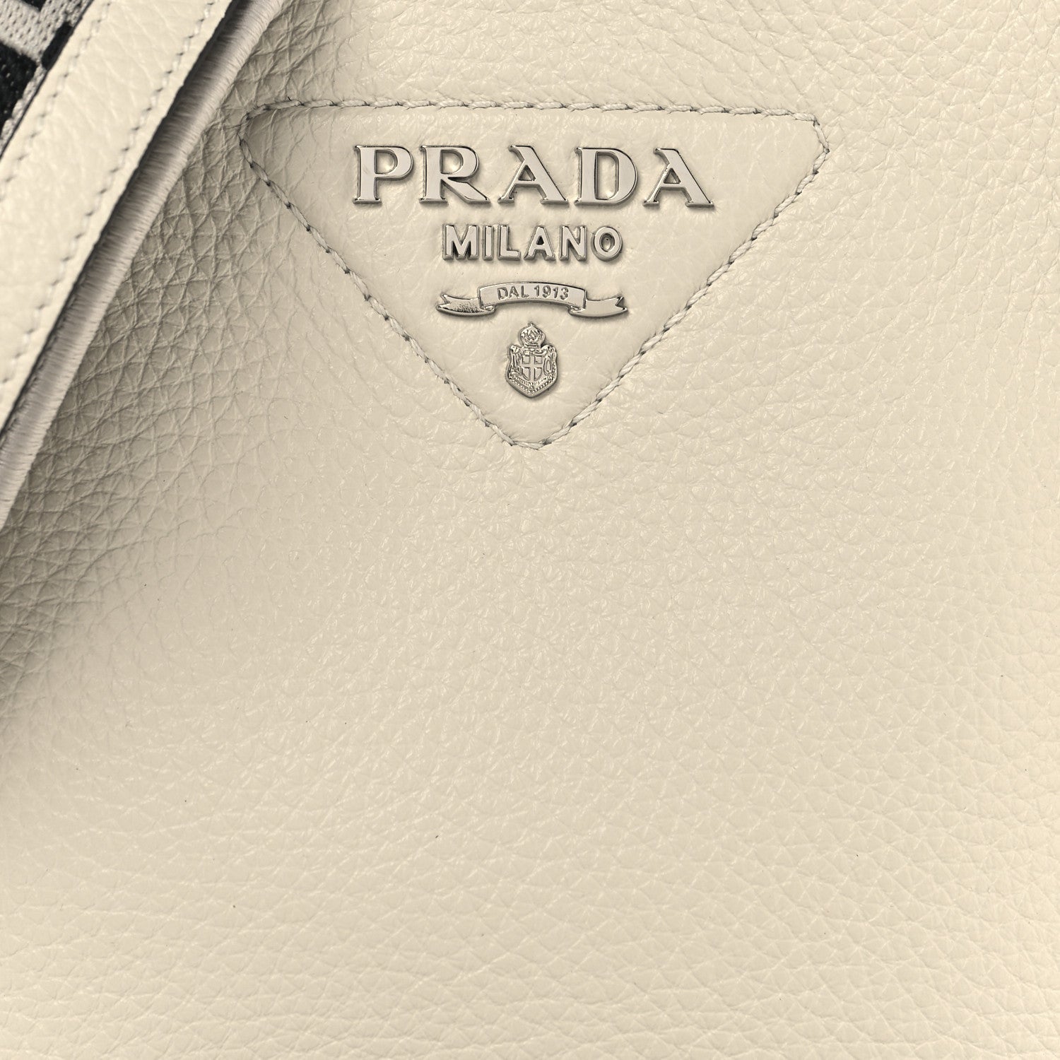 Vitello Daino Soft Mini Hobo Messenger Bag White