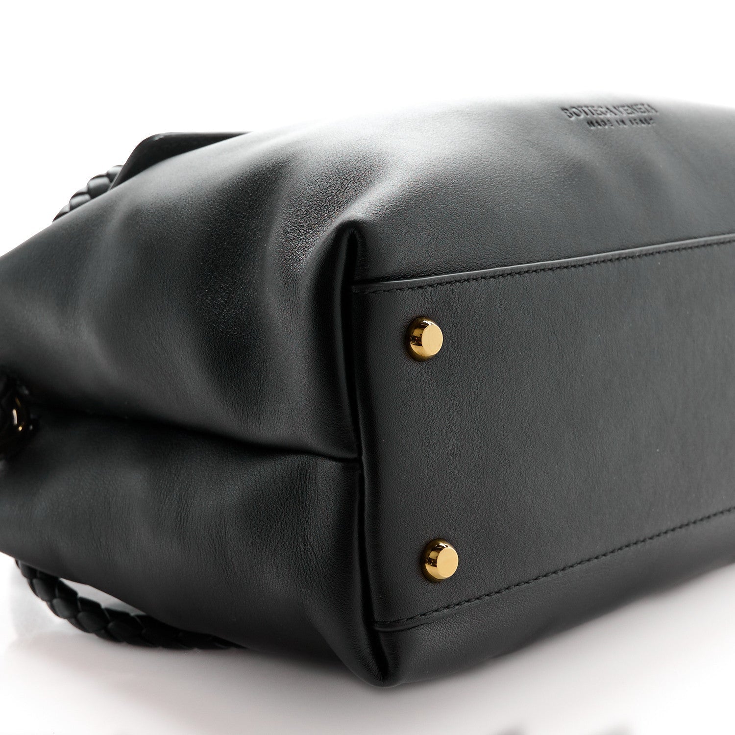 Silky Calfskin Small Ciao Ciao Black