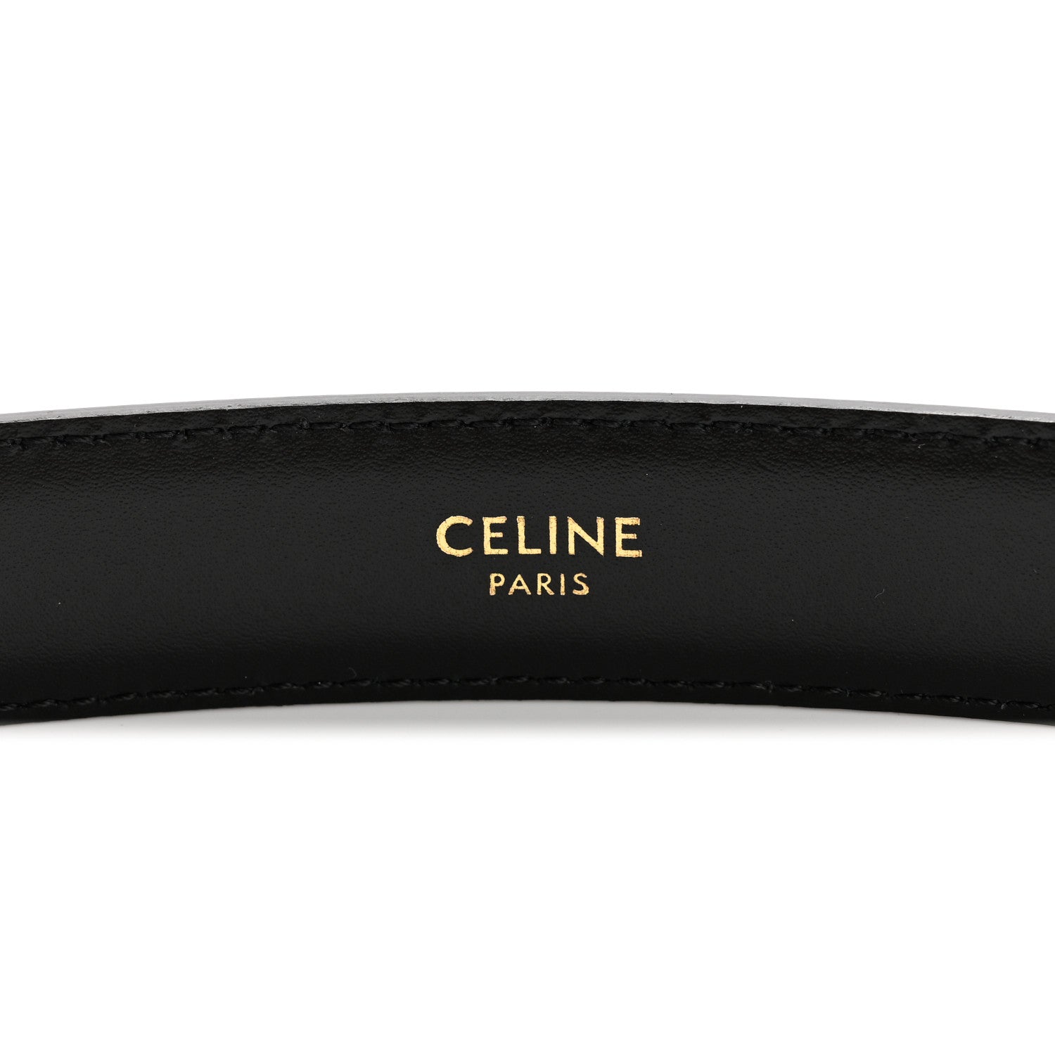 Box Calfskin Medium 25mm Triomphe Belt 85 34 Black