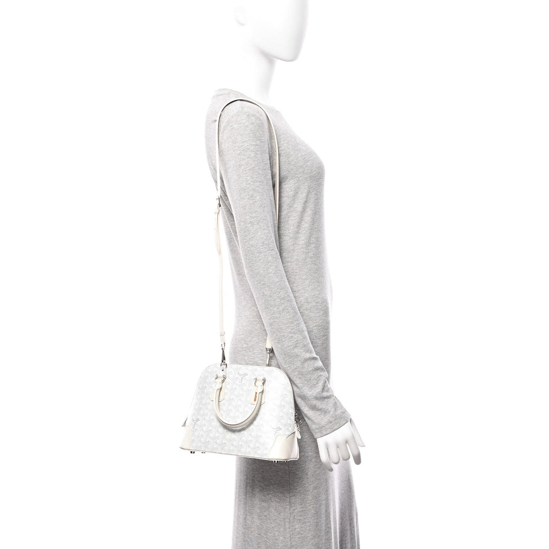 Goyardine Mini Vendome White