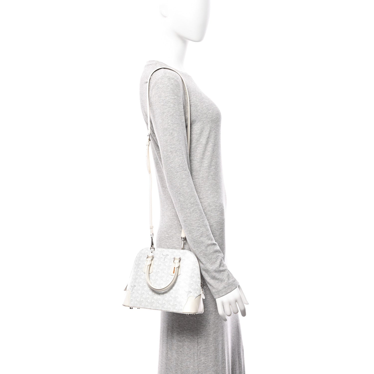 Goyardine Mini Vendome White